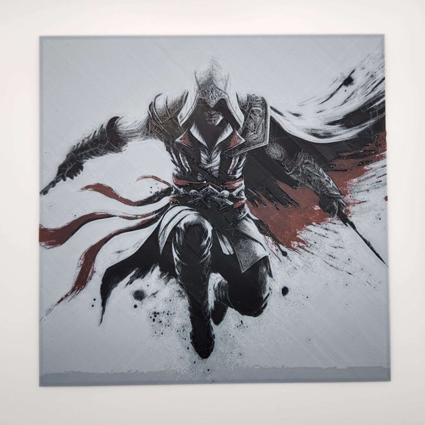 Ezio from assassin creed leaping