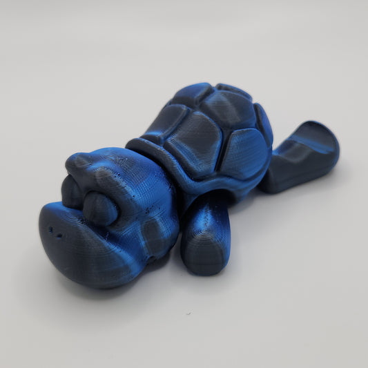 Funky Turtle Phone Holder - Black and Blue